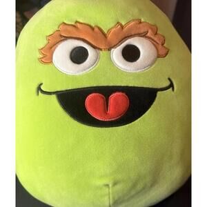 BNWOT 12" Oscar the Grouch Squishmallow.  Sesame Street